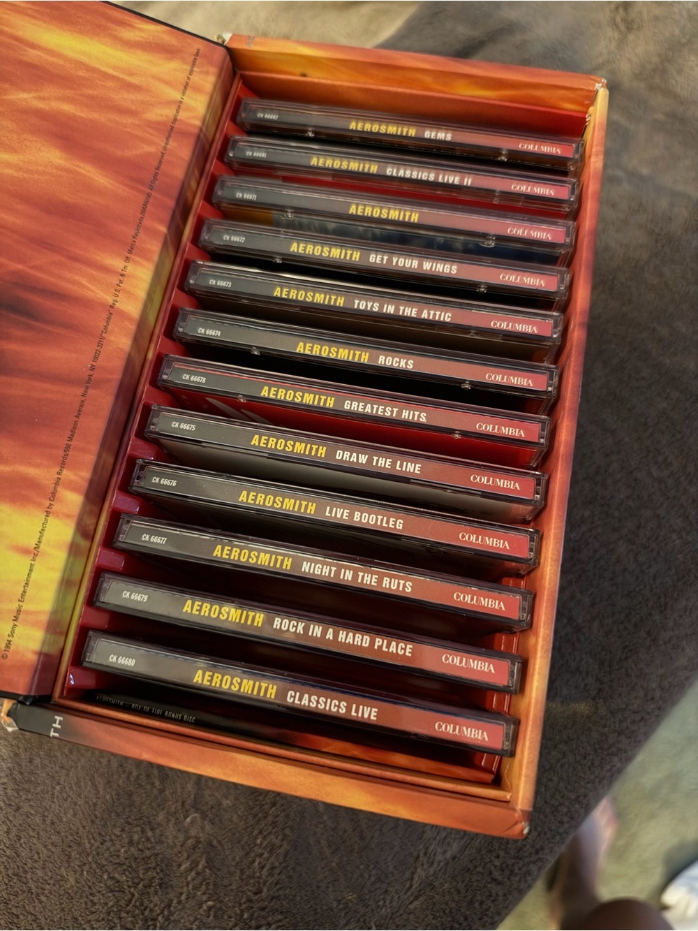 Aerosmith Box of Fire Collector’s Edition